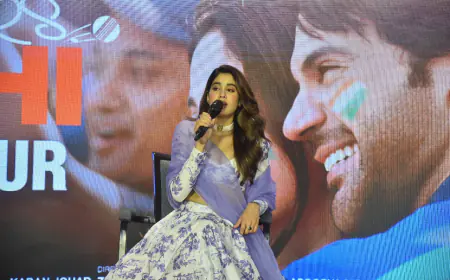 Janhvi Kapoor reached Jaipur for the promotion of 'Mr and Mrs Mahi' 