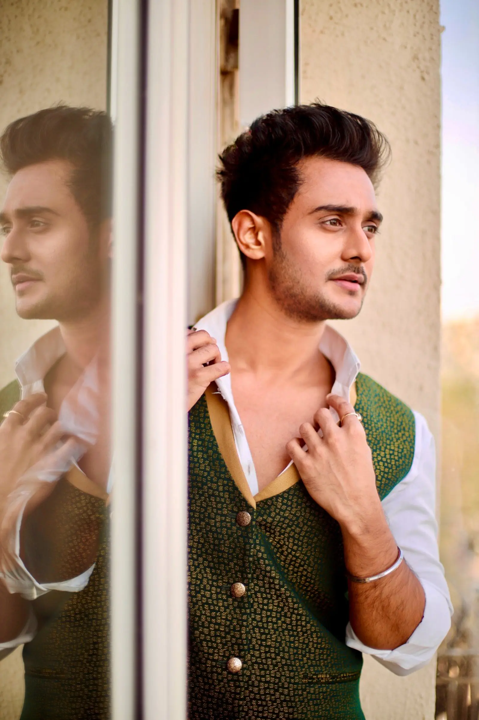 as an actor: Vrushab Khadtale   