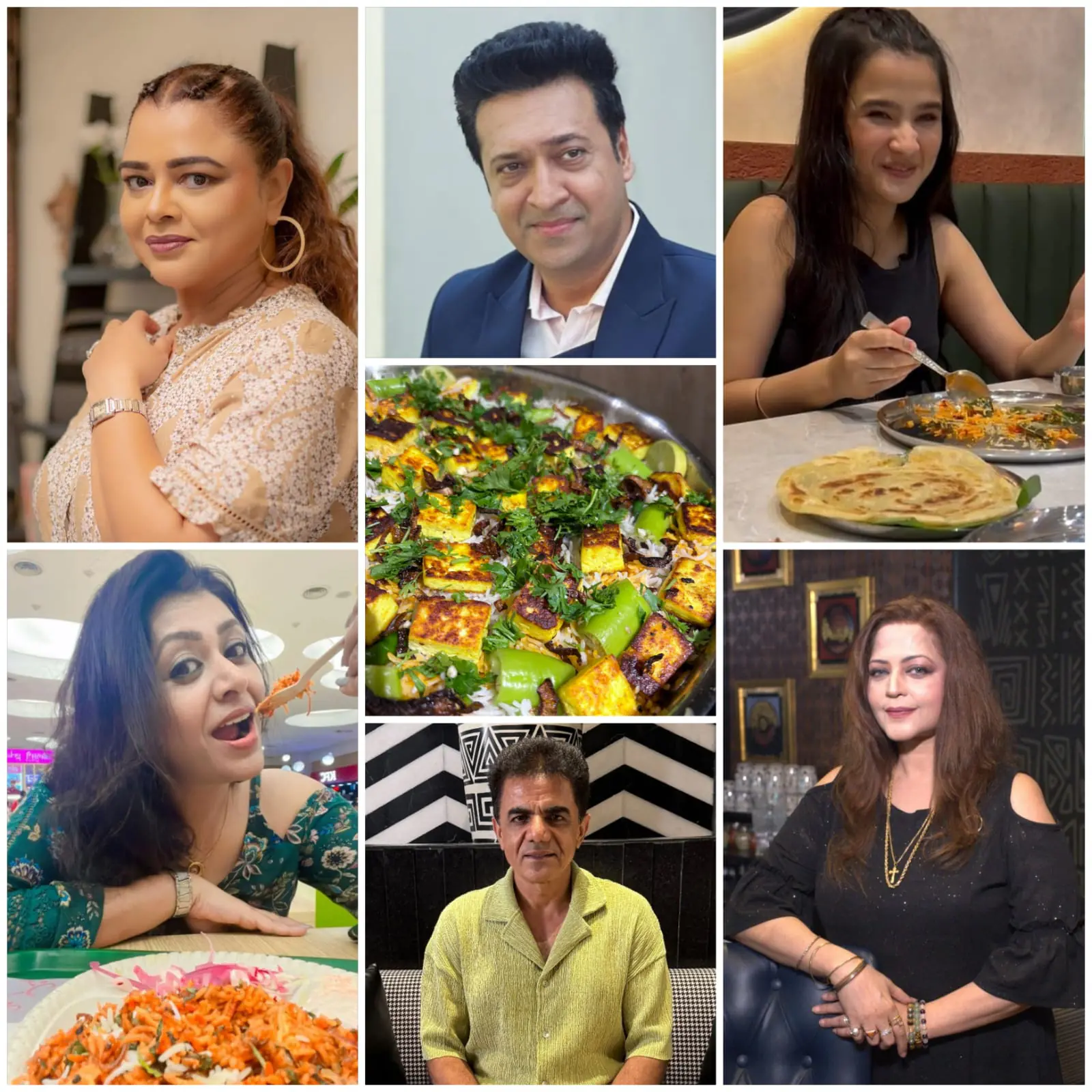 these celebs together World Biryani Day