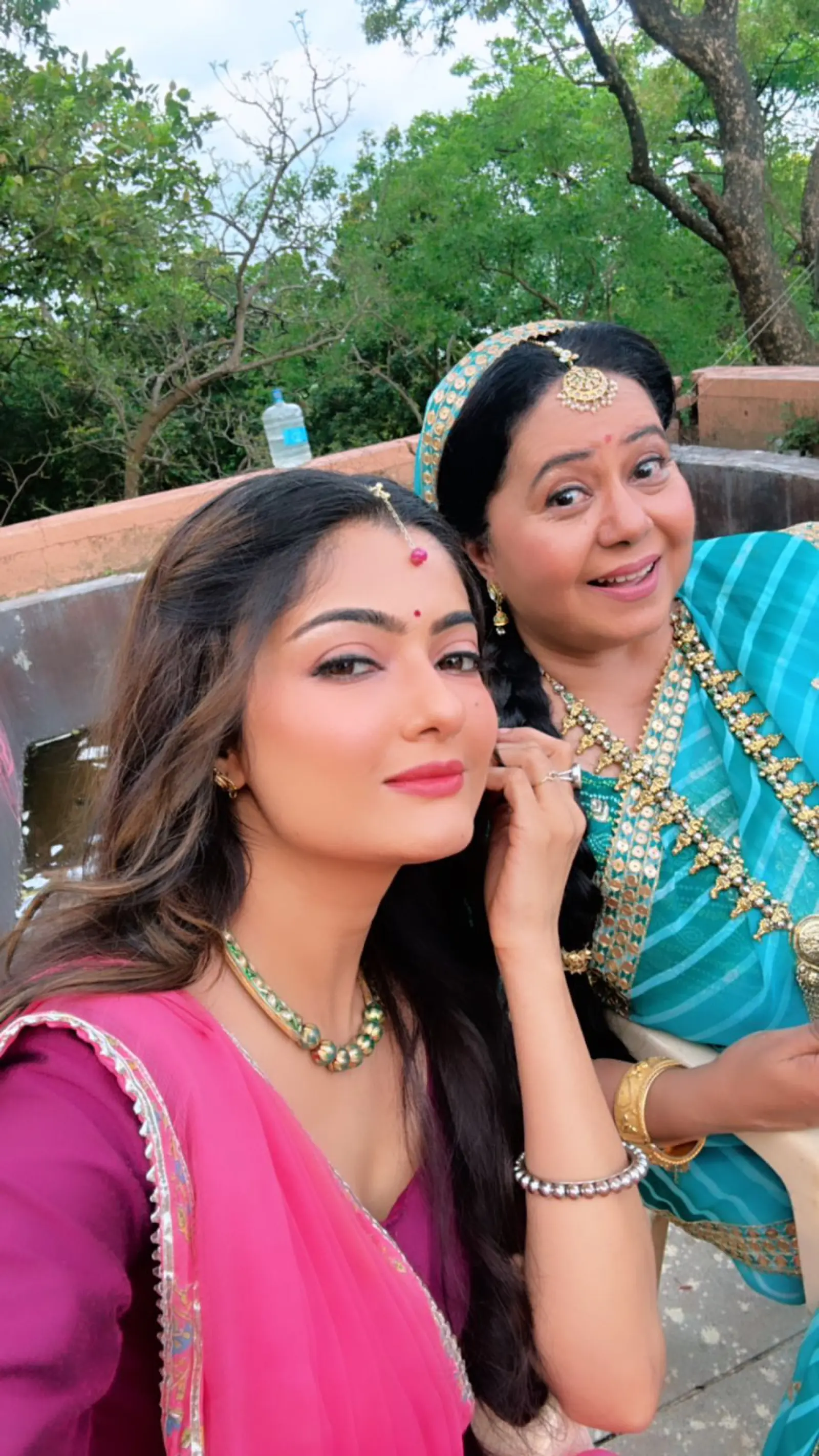  Rashmi Gupta on her co-star Neelu Vaghela