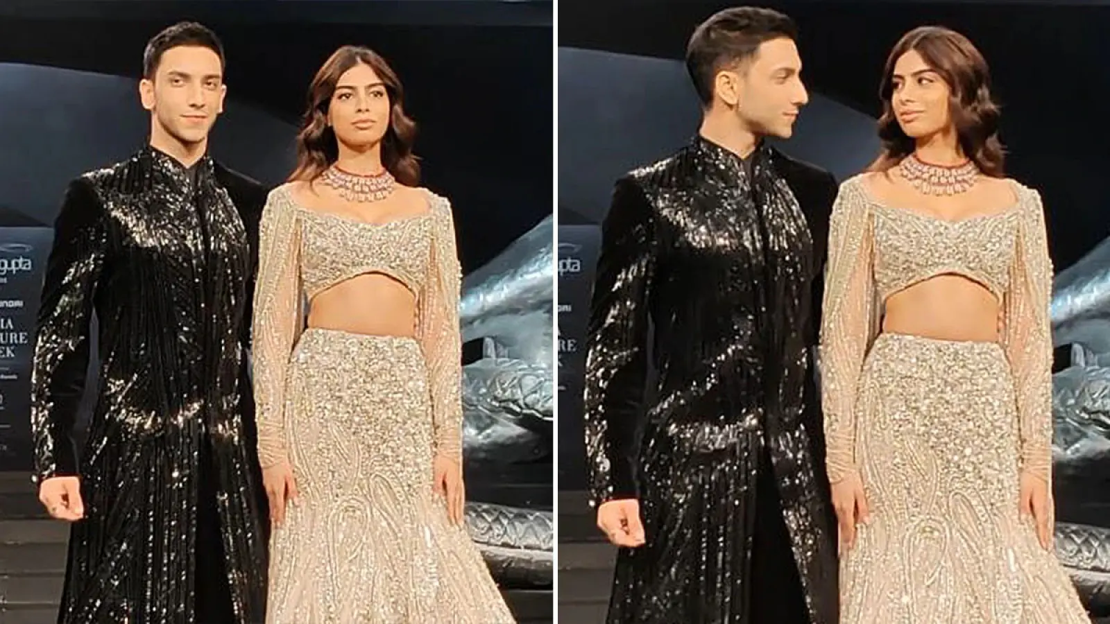 Vedang Raina wants to do a film with Khushi Kapoor, expressed his heart during India Couture Week