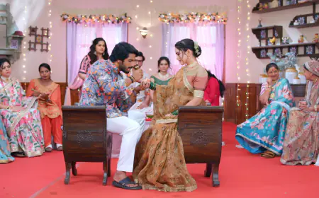 Udne Ki Aasha: Sachin applies Mehndi on Sailee's hand