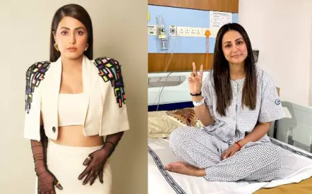 Hina Khan Breast Cancer: Recalls Going 'Straight To Chemotherapy'