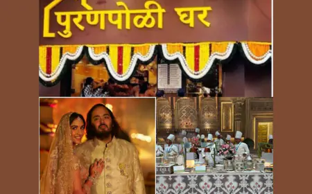 Top Celebrities Enjoy Puranpoli of Bhaskar’s Puranpoli Ghar at Anant Ambani and Radhika Merchant’s Grand Wedding