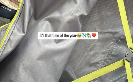 Has Natasha packed her bags to return to her country? The pictures have fueled speculation