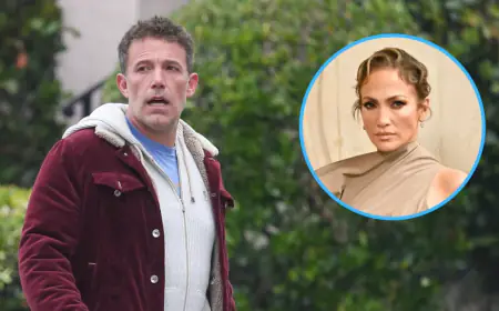Ben Affleck tries to avoid Jennifer Lopez but can't get rid of his wedding ring, causing him to be "freaked out by....."