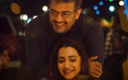 Vidaamuyarchi: Ajith Kumar and Trisha Krishnan appear lovely in a new poster; fans name them 'vintage pair'