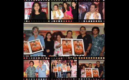 Padma Shri Anup.Jalota launches Star Angel Film Productions’ Rocky – The Slave music on Red Ribbon