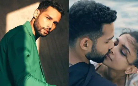 Siddhant was nervous while giving bold scenes with Deepika in Gehraiyaan, father encouraged him