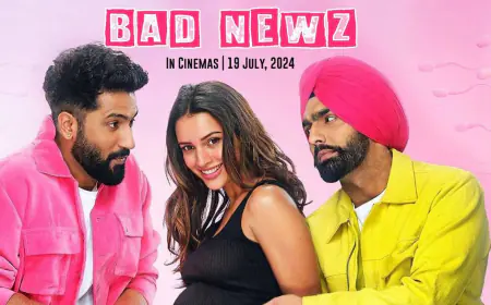 Day 8 box office report for Bad Newz: Vicky Kaushal's flick targets Rs 50 crore