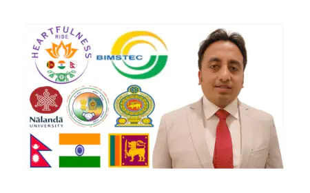 Digant Sharma joins Heartfulness Trilateral Motorbike Expedition as Director of Finance & CSR