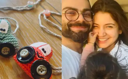 Anushka Sharma showed the photo of Akay's first Rakshabandhan with Vamika Kohli, unique Rakhi won the hearts of fans