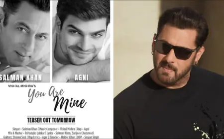 Salman Khan's new song You Are Mine's teaser released will be a perfect pair with nephew Ayaan Agnihotri'