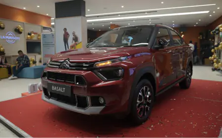Citroen Basalt SUV Coupe launched in Ahmedabad: A new era of style and versatility