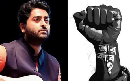 Arijit Singh pleaded for justice in the Kolkata rape case, shared the pain through the song 'Aar Kobe'