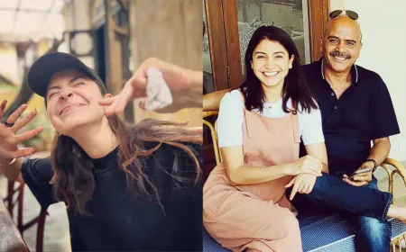 Bollywood actress Anushka Sharma was afraid of her father, said- Papa had picked me up from the dining table