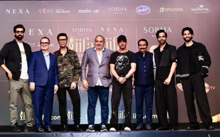 IIFA 2024 Unveils Glitz and Glamour: A Star-Studded Press Conference in Mumbai Sets the Stage for the Grand Festival!