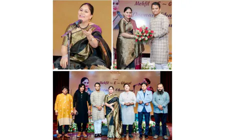 Poonam Chauhan’s ghazal concert enthralls Delhi music lovers