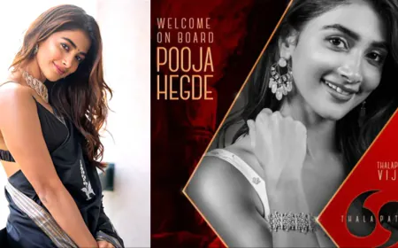 Pooja Hegde will be seen in Vijay's last film Thalapathy 69, makers officially announced