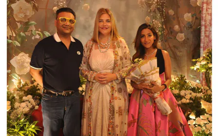 Princess Nina Daniela Menegatto Unveils 55 Canccrie’s Lab-Grown Diamond Jewellery in Surat