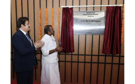 Suraj Parkash Marwah Shooting Floor Inaugurated by Dr. L. Murugan, MoS for Information and Broadcasting