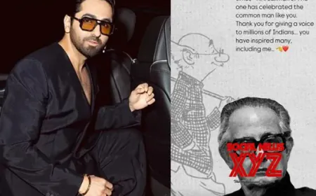 Ayushmann Khurrana paid tribute to a great artist, says - I am doing such films due to his influence