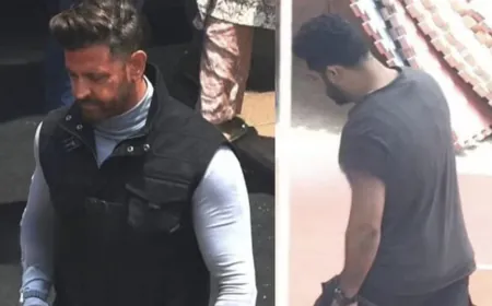 Junior NTR's picture leaked from the sets of 'War 2'; Seen as a villain giving competition to Hrithik Roshan