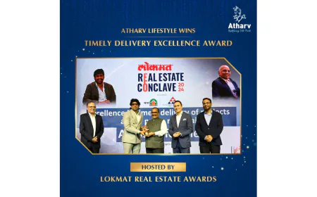 Atharv Lifestyle Honored with Excellence in Luxury Homes Award at Times Redevelopment Awards 2024