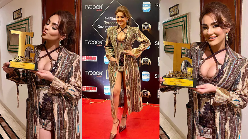 Tollywood Star Seerat Kapoor Wins 'Most Iconic and Promising Actress' Award
