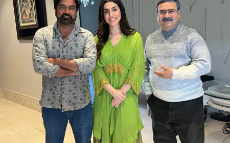 Actress Delbar Arya To be Next Seen In Nagendar Choudhary Upcoming Web Series Drops BTS Pictures from the sets