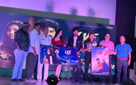 Kashika Kapoor as 'Sweetie' on the First Official Poster of Her Multilingual Tollywood Debut Film, Love You Father