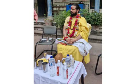 Acharya Satish Sadhgurunath Ji: Uniting Spirituality and Humanity through Shiv Puran Teachings and Social Outreach