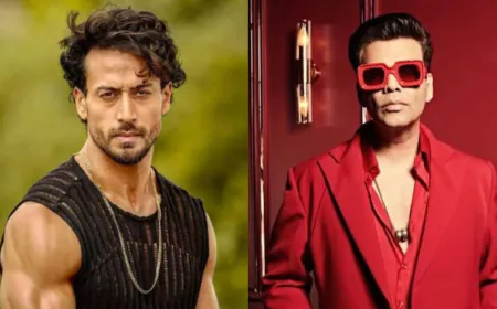 Karan Johar wishes Tiger Shroff all the best for 'Baaghi 4' and calls Sajid a visionary