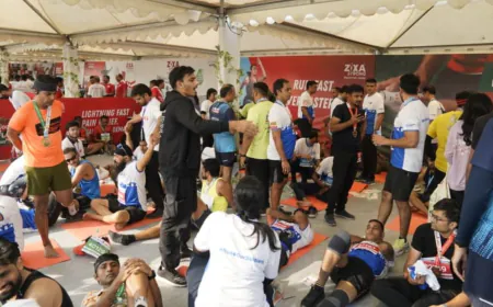 ZIXA Strong’s Landmark Gujarat Launch as Pain Relief Partner of Adani Ahmedabad Marathon