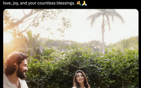 Nagarjuna's younger son Akhil Akkineni got engaged with lifestyle blogger Zainab Ravadji