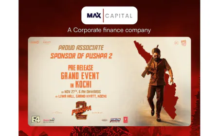 Max Capital Partners with Pushpa 2: Powering Corporate Finance Across South India