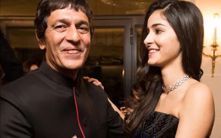 Ananya Panday did not watch Chunky Pandey's film in childhood, said- 'He used to die in every story'