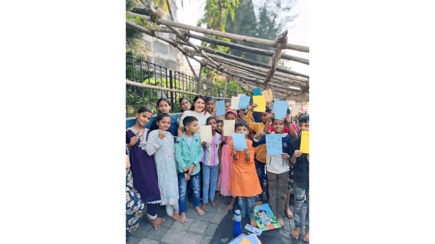n’s Day in Mumbai with Underprivileged Children
