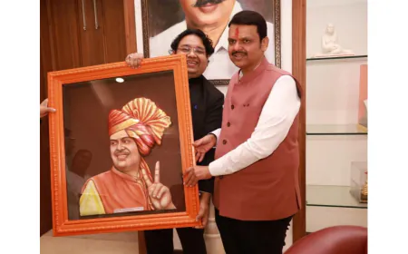 An Absolute Honor- Meeting Maharashtra CM Mr. Fadnavis on Progress and Growth – Dr. Basant Goel
