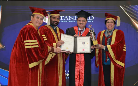 Stanford International University Bestows Honorary Doctorate on Music Rights Pioneer Sanjay Tandon