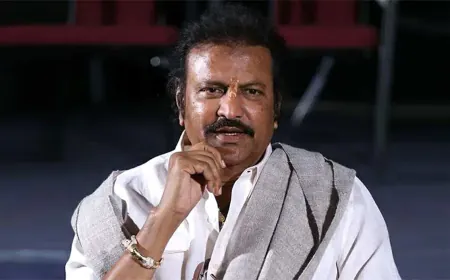 Mohan Babu apologized for misbehaving with the journalist, presented clarification