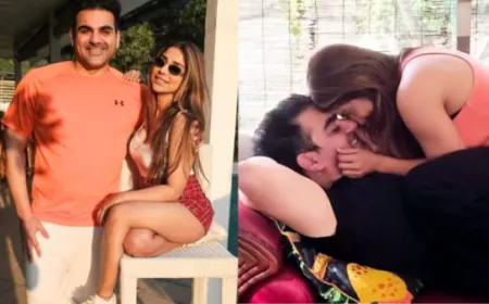 Arbaaz Khan and Shura shared romantic pictures with each other on the first anniversary