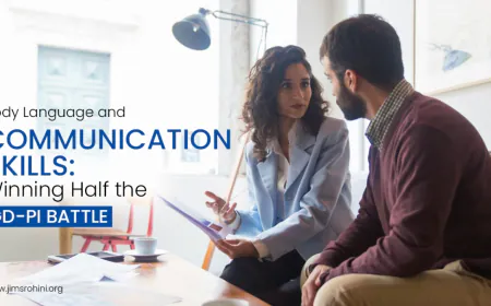 Body Language and Communication Skills: Winning Half the GD-PI Battle
