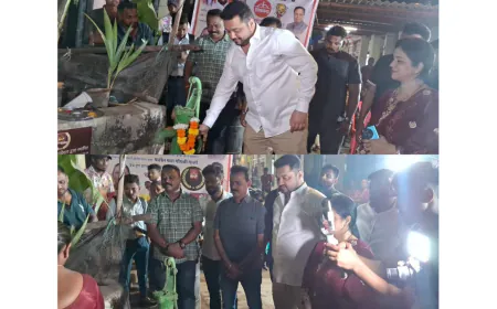 Shivsena Shinde Group Youth leader Arjun kandhari orchestrates first electronic hand pump in khar Danda