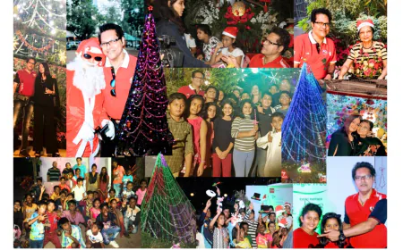 Saldhana’s Mumbai’s Iconic Christmas Tree Lights Up the City, Spreading Joy and Unity in the Season of Giving