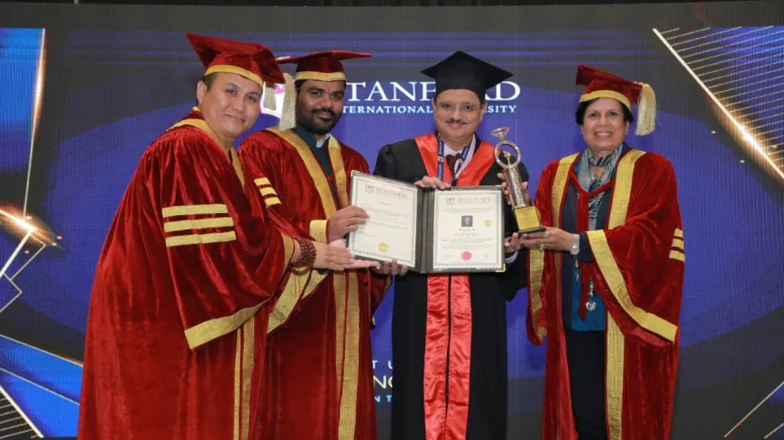 s Honorary Doctorate on Music Rights Pioneer Sanjay Tandon