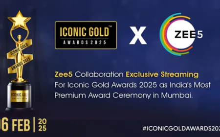 Iconic Gold Awards Partners with Zee5 for Exclusive Streaming Rights