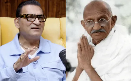 Legal notice to Abhijeet for making objectionable remarks on Mahatma Gandhi