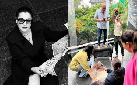 Kajol Leaves Fans Awestruck with Her Elegant Black Outfit in Recent Photoshoot