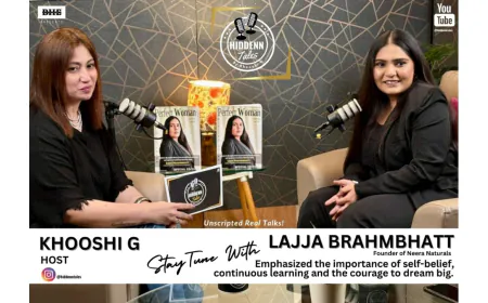 Lajja Brahmbhatt on Hiddenn Tales with Khooshi G- A Story of Entrepreneurship, Empowerment, and Innovation